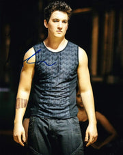 Miles Teller Signed 8x10 Photo from Divergent Certified Authentic - Item #3