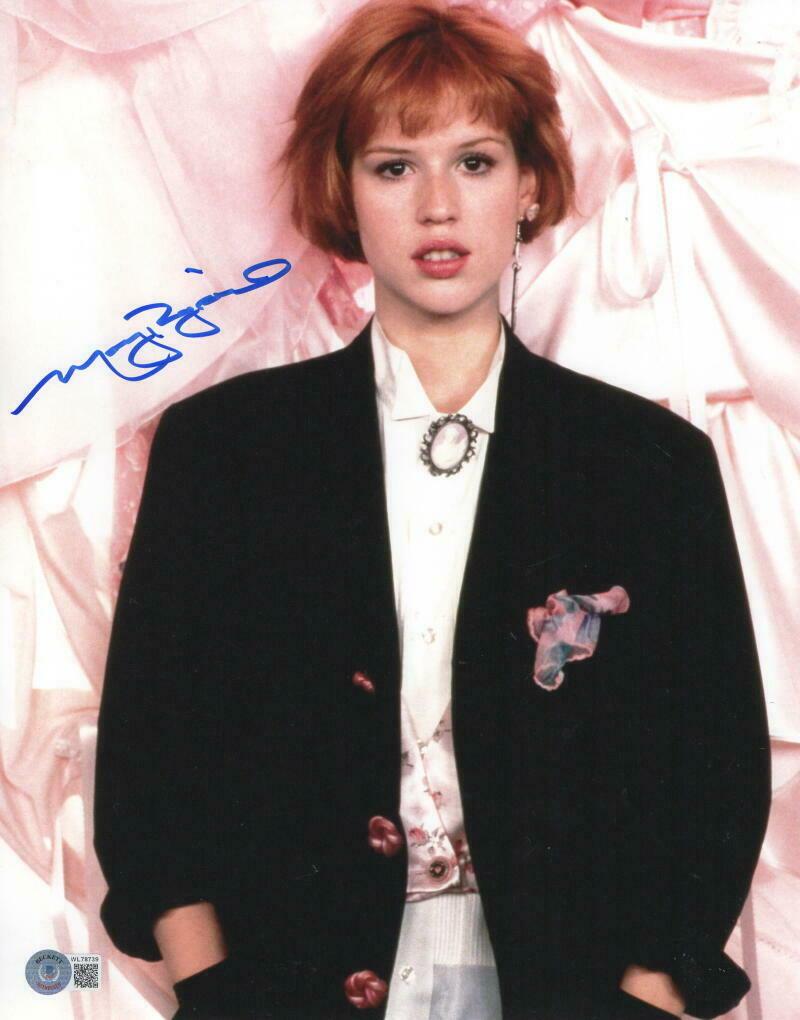Molly Ringwald Signed 11x14 Photo from The Breakfast Club Beckett COA - Item #3