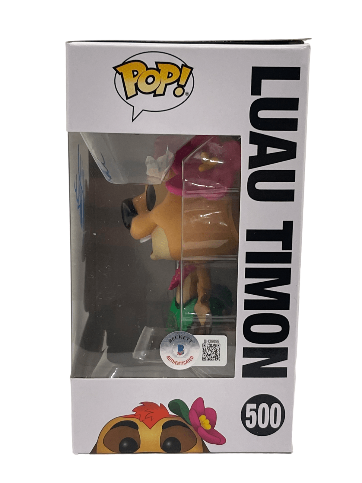 Nathan Lane Signed Funko from The Lion King Beckett COA - Detail View