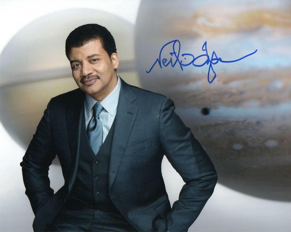 Neil deGrasse Tyson Authentic Autographed 8x10 Photo - Prime Time Signatures - TV & Film