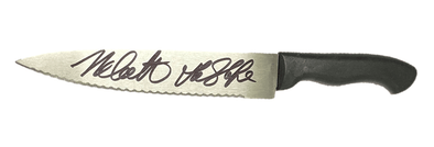 Nick Castle Authentic Autographed 13" Butcher Knife - Prime Time Signatures - TV & Film