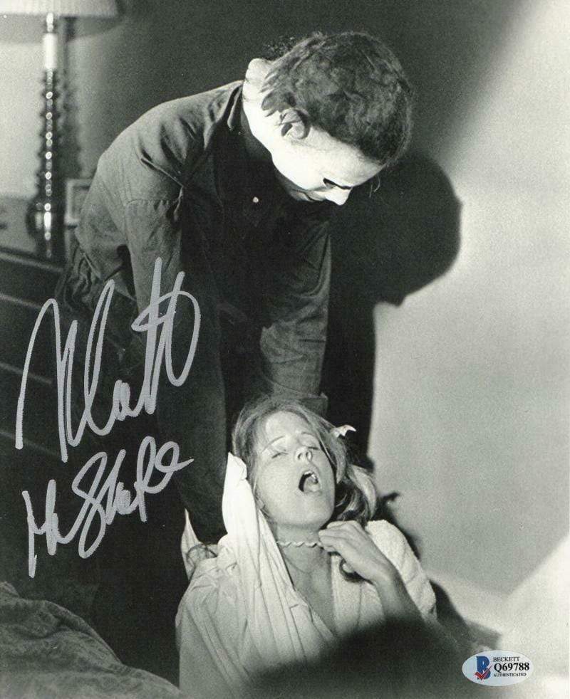Nick Castle Signed 8x10 Photo from Halloween Beckett COA - Item #13