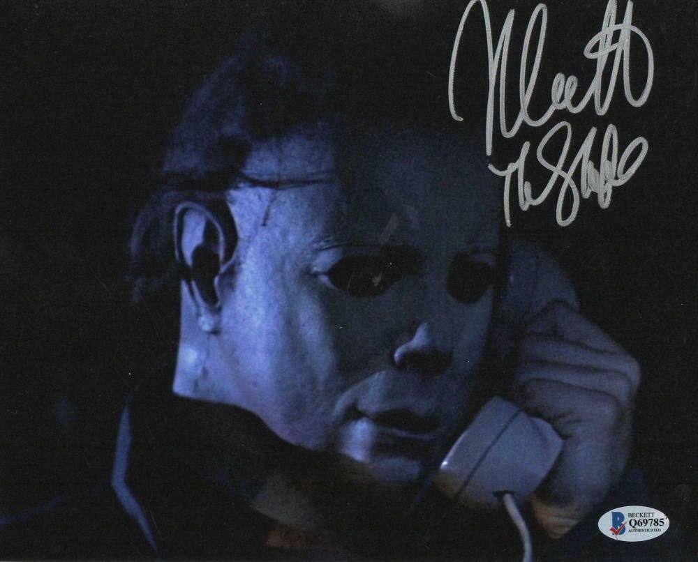 Nick Castle Signed 8x10 Photo from Halloween Beckett COA - Item #12