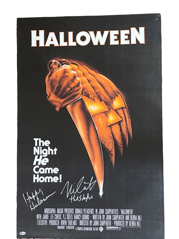 Nick Castle Authentic Autographed Full Size Poster - Prime Time Signatures - TV & Film