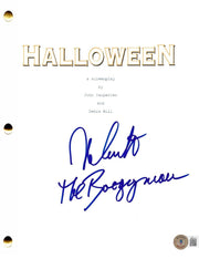 Nick Castle Signed Script from Halloween Beckett COA - Item #3