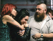 Nick Frost Signed 8x10 Photo from Fighting With My Family Certified Authentic