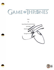 Nikolaj Coster-Waldau Signed Script from Game of Thrones Beckett COA