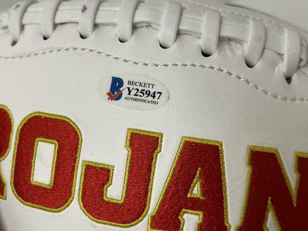 OJ Simpson Signed NFL Football Beckett COA - Item #3 - Detail View