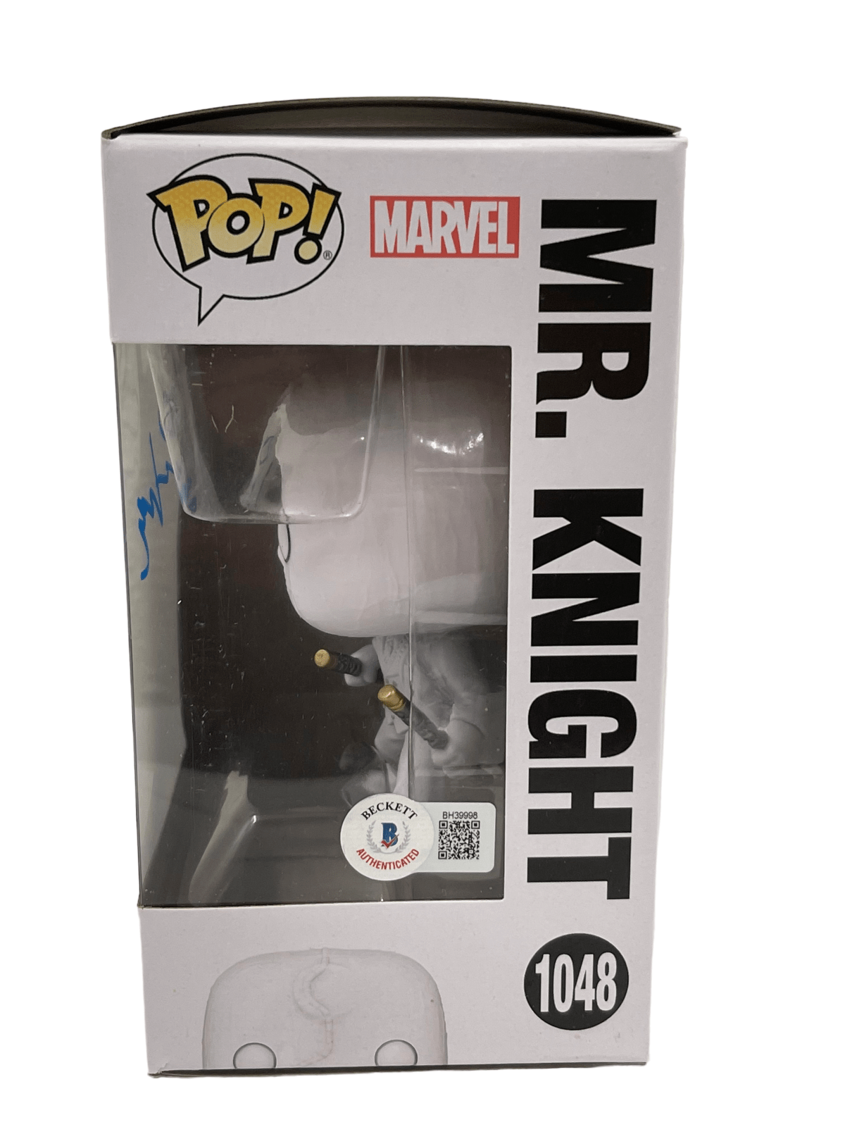 Oscar Isaac Signed Funko from Moon Knight Beckett COA - Item #2 - Detail View