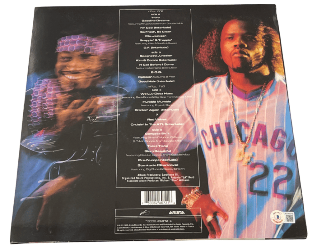 Outkast Signed Vinyl Record Beckett COA - Item #4 - View 4