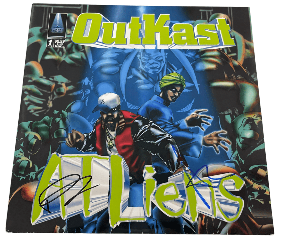 Outkast Signed Vinyl Record Beckett COA - Item #2