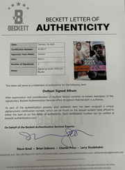 Outkast Signed Vinyl Record Beckett COA - Item #1 - View 6