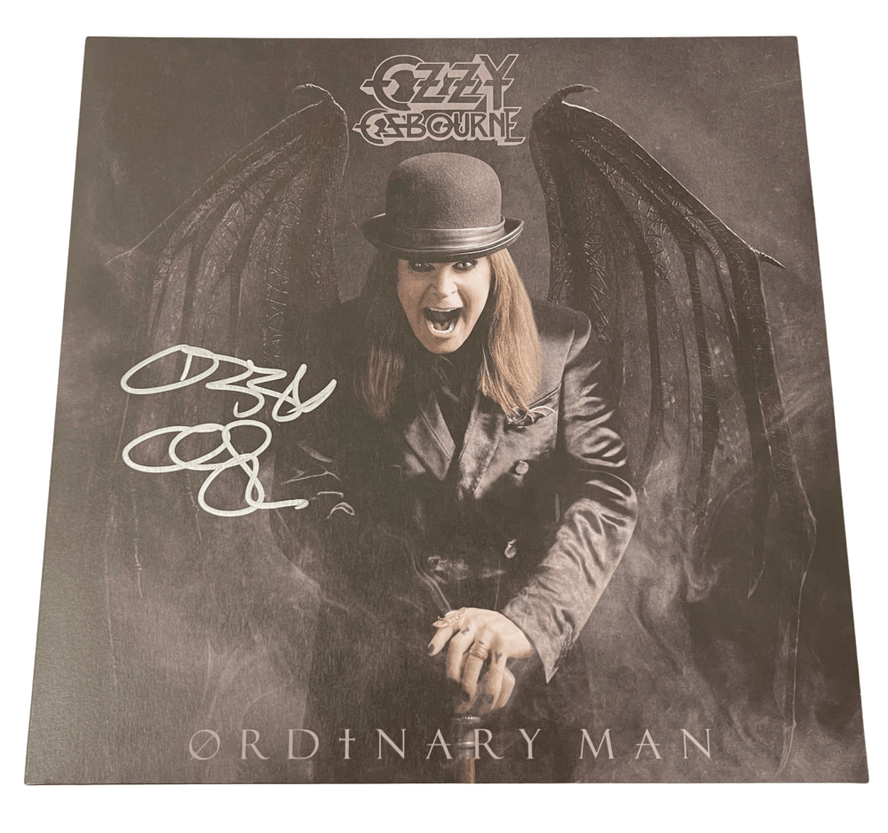 Ozzy Osbourne Signed Vinyl Record Beckett COA - Item #5