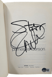Pamela Anderson Authentic Autographed Star Hardcover Book