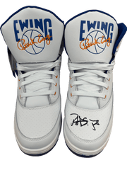 Patrick Ewing Authentic Autographed Sneakers - Prime Time Signatures - Sports