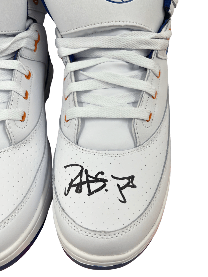 Patrick Ewing Authentic Autographed Sneakers - Prime Time Signatures - Sports