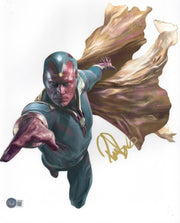 Paul Bettany Signed 11x14 Photo from The Avengers Beckett COA - Item #15