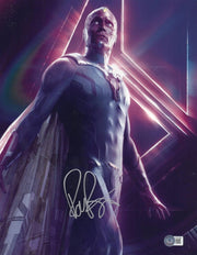 Paul Bettany Signed 11x14 Photo from The Avengers Beckett COA - Item #14