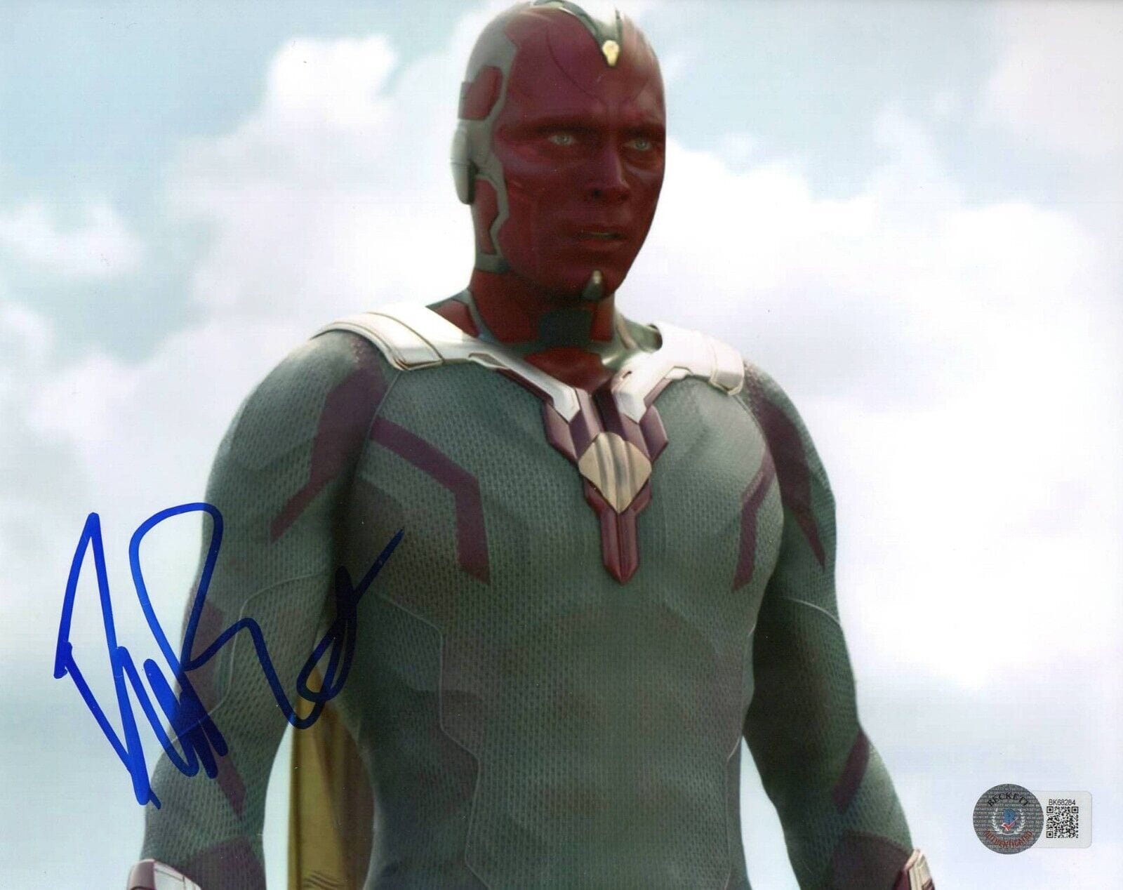 Paul Bettany Signed 8x10 Photo Beckett COA - Item #6