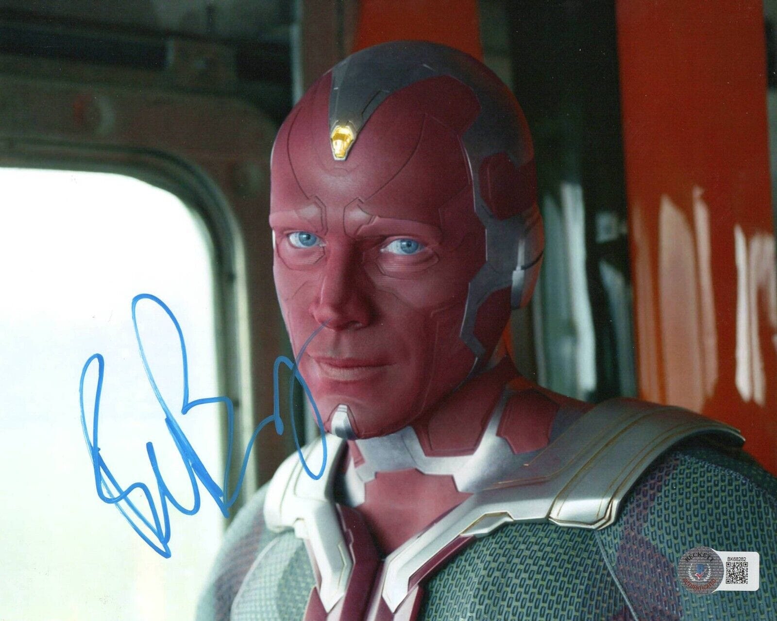 Paul Bettany Signed 8x10 Photo Beckett COA - Item #5