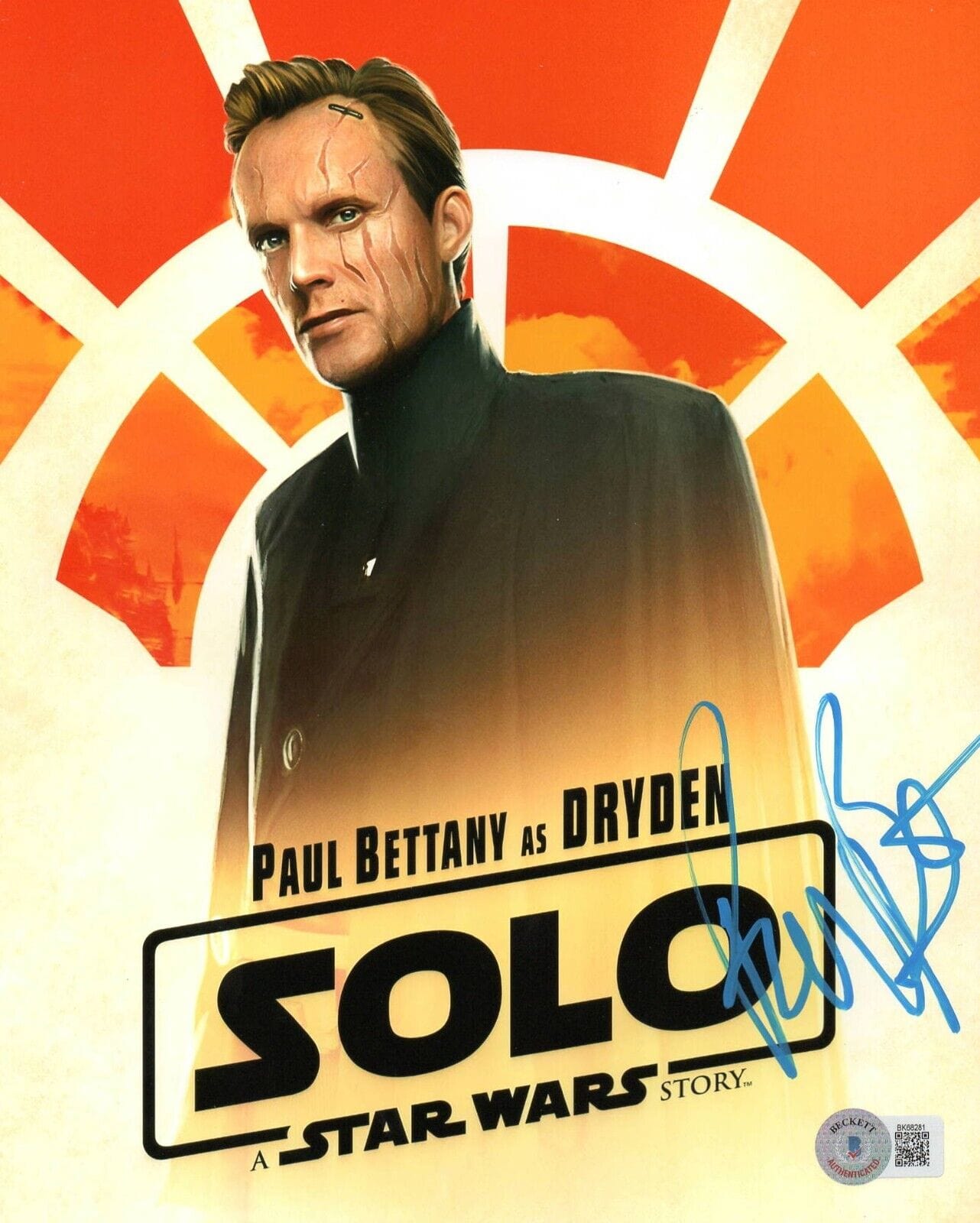 Paul Bettany Signed 8x10 Photo Beckett COA - Item #2