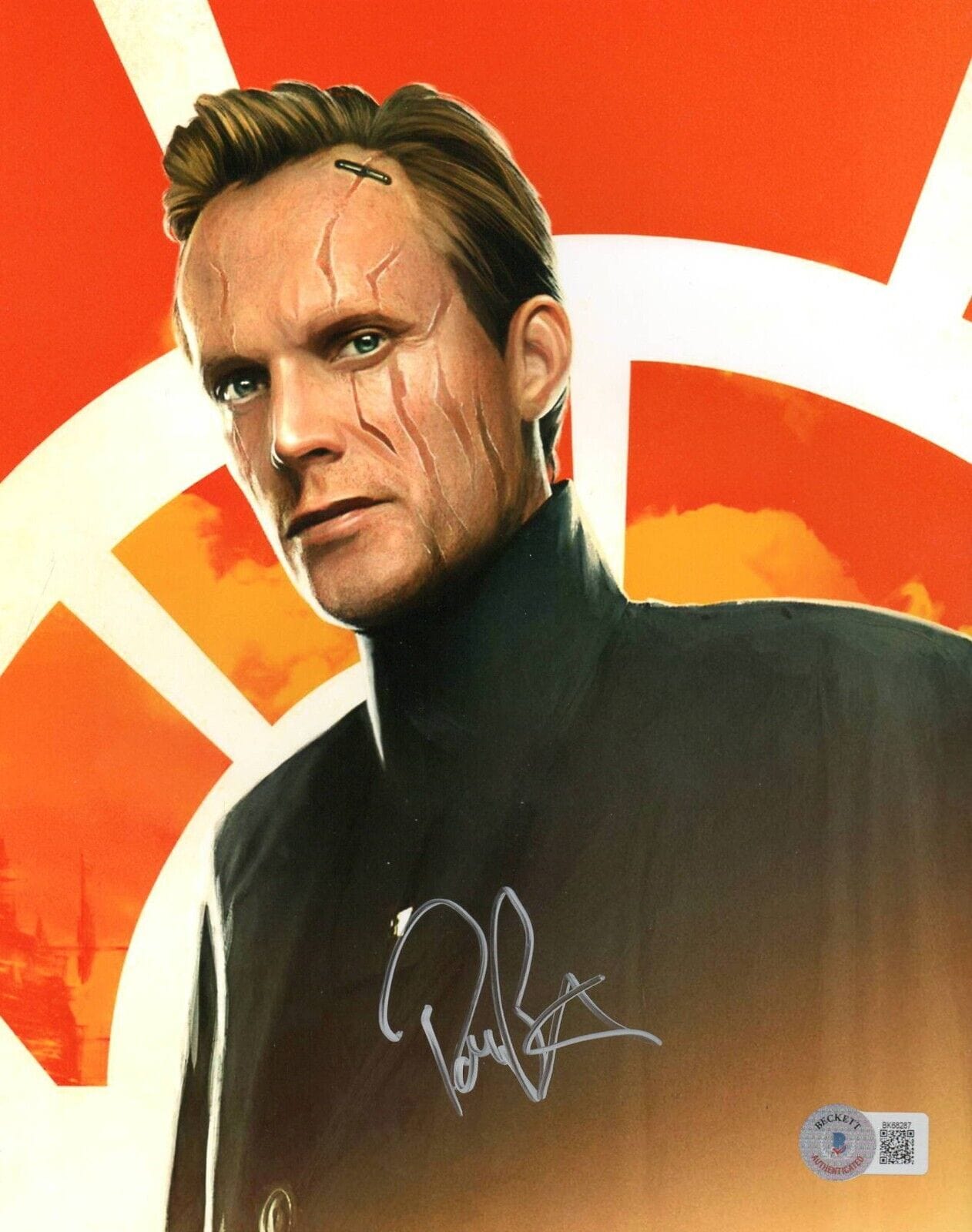 Paul Bettany Signed 8x10 Photo Beckett COA - Item #1