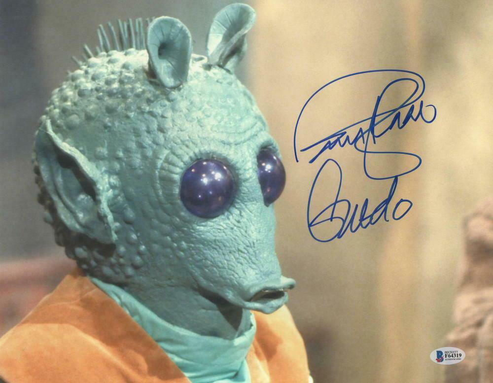 Paul Blake Signed 11x14 Photo - Beckett Star Wars
