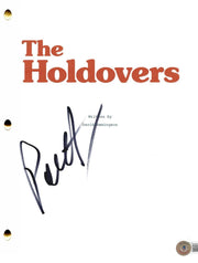 Paul Giamatti Signed Script from The Holdovers Beckett COA