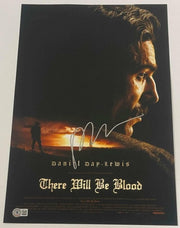 Paul Thomas Anderson Signed 12x18 Photo from There Will Be Blood Beckett COA