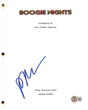 Paul Thomas Anderson Signed Script from Boogie Nights Beckett COA