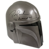 Pedro Pascal Authentic Autographed The Mandalorian Helmet with Inscription