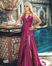 Penelope Cruz Signed 11x14 Photo from Versace Beckett COA