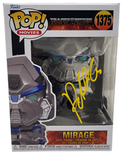Pete Davidson Authentic Autographed Mirage Transformers 1375 Funko Pop Figure