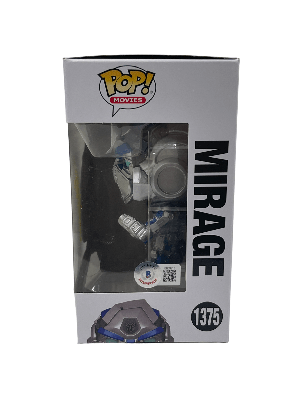 Pete Davidson Signed Funko from Transformers Beckett COA - Detail View