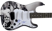 Pete Wentz & Patrick Stump of Fall Out Boy Authentic Autographed Full Size Electric Custom Guitar