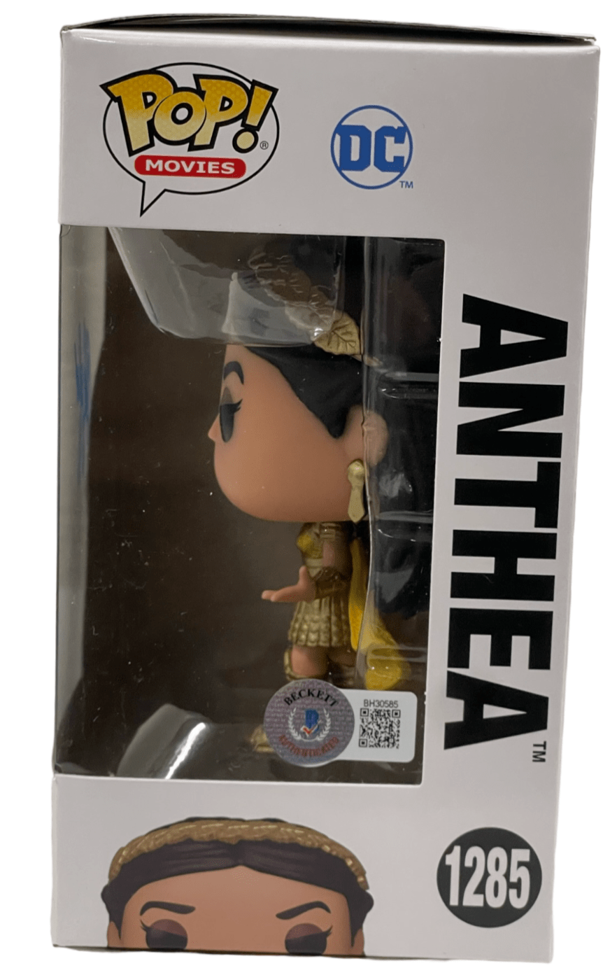 Rachel Zegler Signed Funko from Shazam! Beckett COA - Detail View
