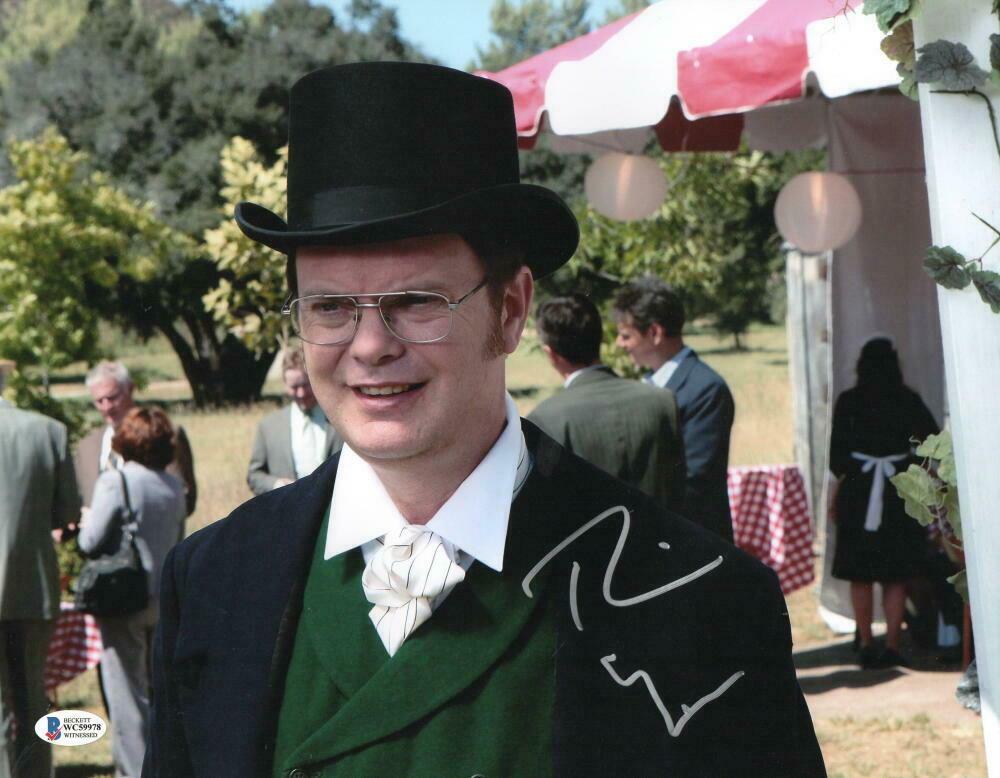 Rainn Wilson Signed 11x14 Photo from The Office Beckett COA - Item #9