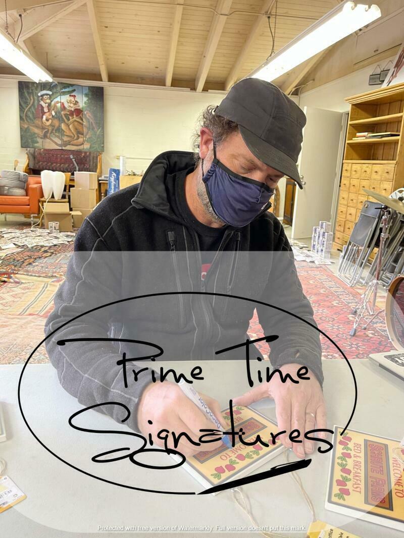 Rainn Wilson Authentic Autographed Schrute Farms Door Sign 7x5 - Prime Time Signatures - TV & Film