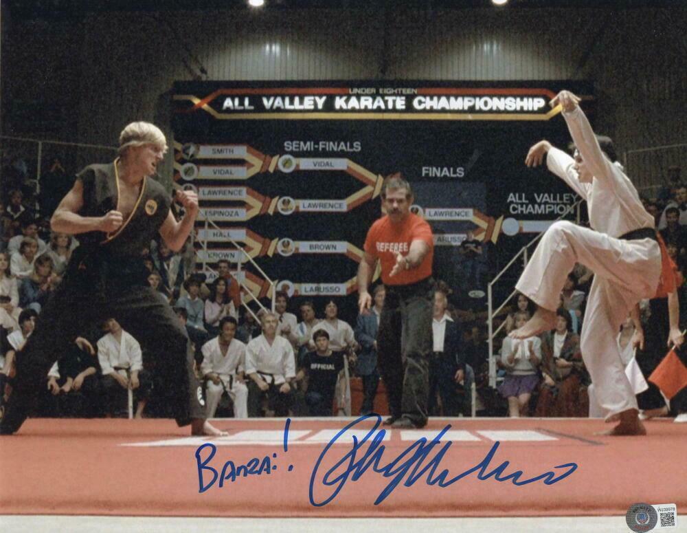 Ralph Macchio Signed 11x14 Photo from The Karate Kid Beckett COA - Item #7