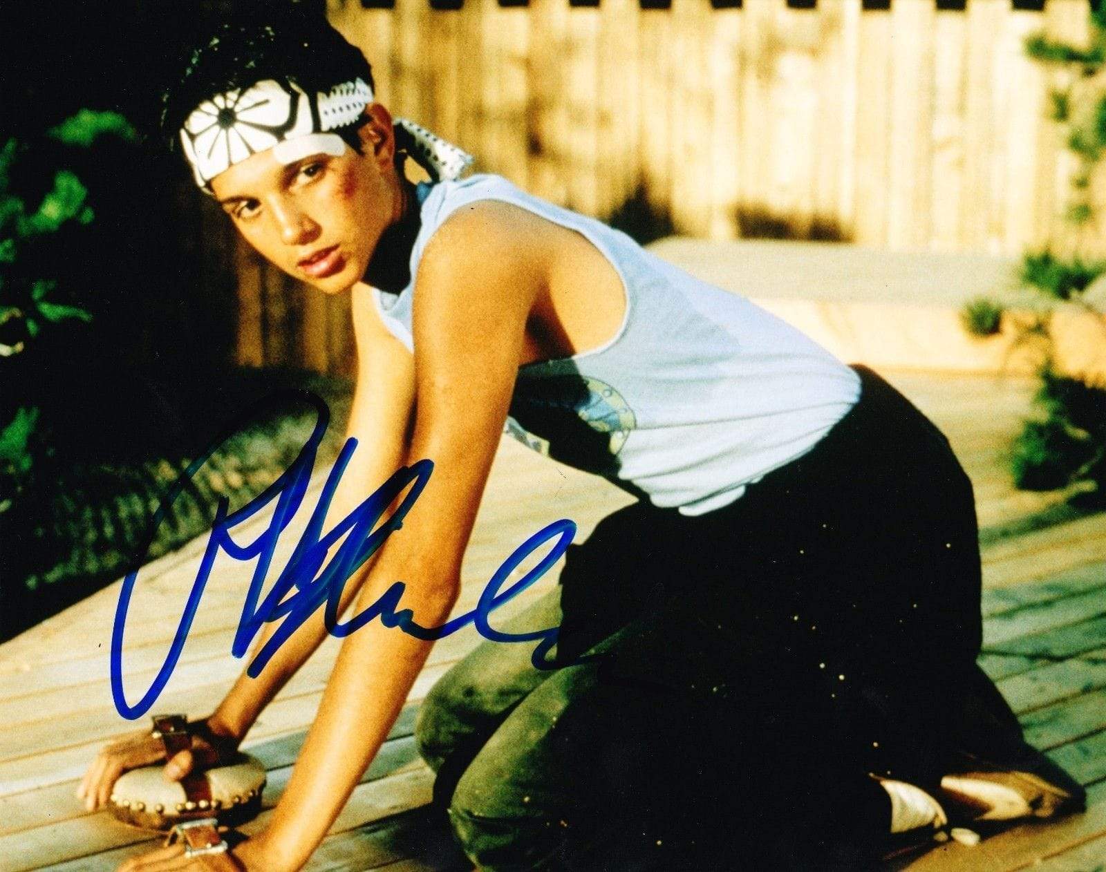 Ralph Macchio Signed 8x10 Photo from The Karate Kid Certified Authentic - Item #2