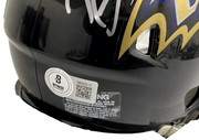 Ray Lewis Signed NFL Helmet Beckett COA - Item #1 - Detail View