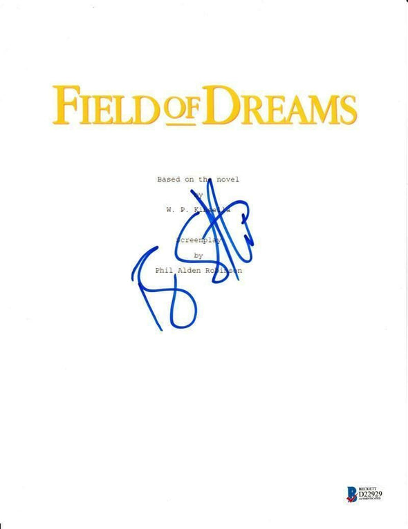 Ray Liotta Authentic Autographed 'Field of Dreams' Script - Prime Time Signatures - TV & Film