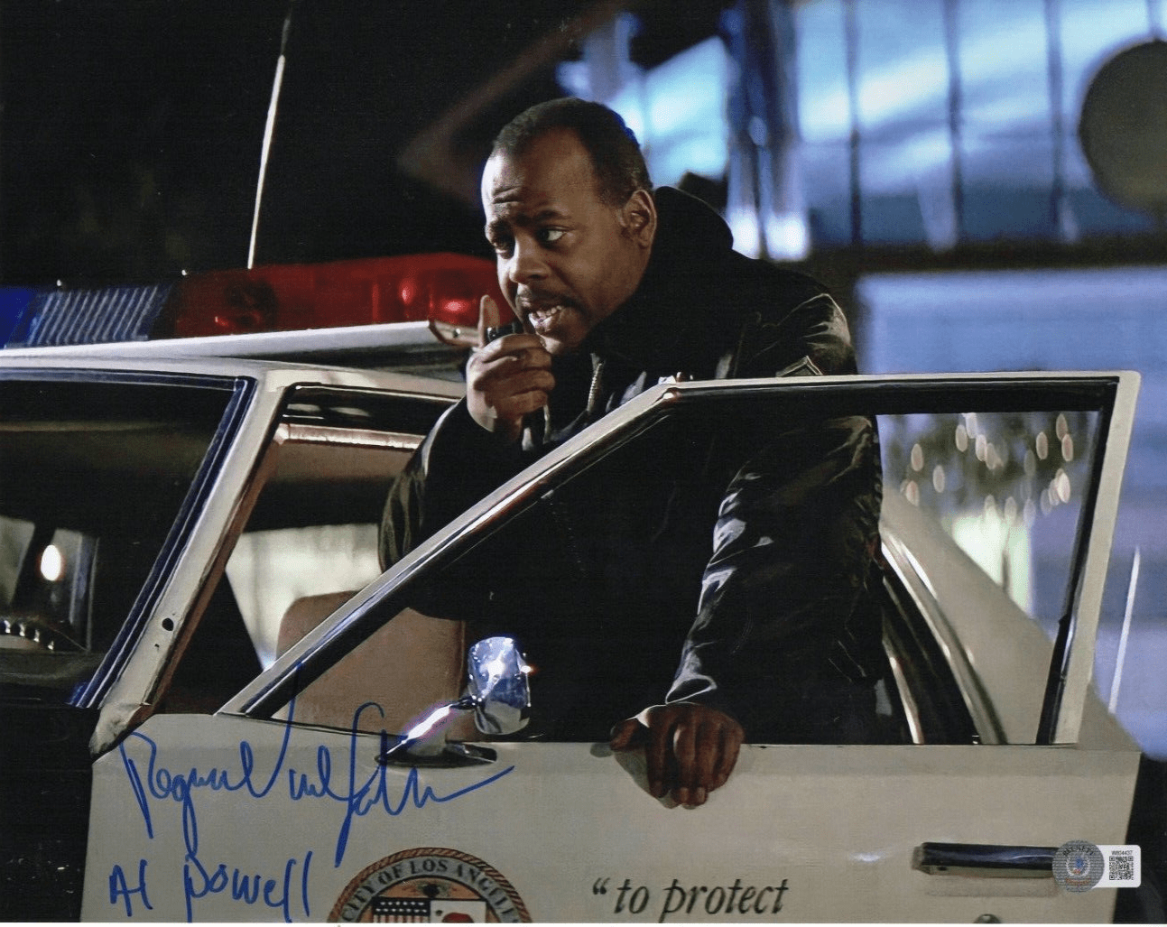 Reginald Veljohnson Signed 11x14 Photo from Die Hard Beckett COA - Item #2