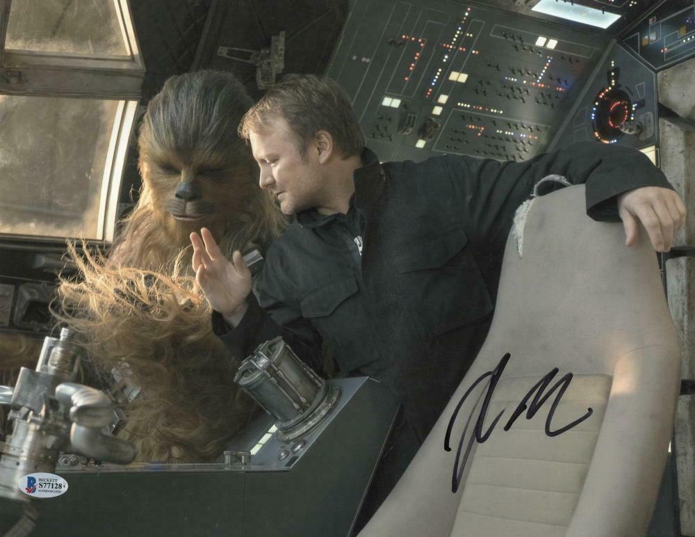 Rian Johnson Signed 11x14 Photo from Star Wars Beckett COA - Item #3