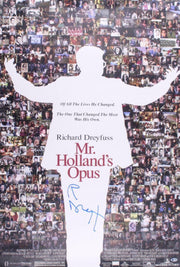 Richard Dreyfuss Authentic Autographed Mr. Holland's Opus Full Size Poster