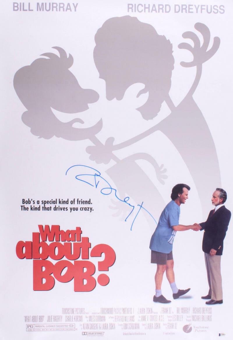 Richard Dreyfuss Authentic Autographed What About Bob? Full Size Poster
