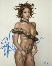 Rihanna Signed 11x14 Photo Beckett COA - Item #2