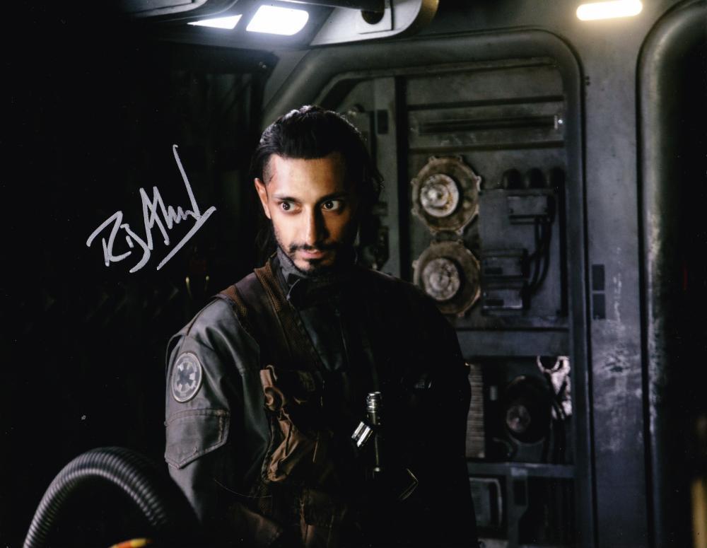 Riz Ahmed Signed 8x10 Photo from Star Wars Certified Authentic - Item #2