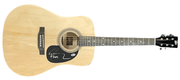 Rob Thomas Signed Guitar Beckett COA - Detail View