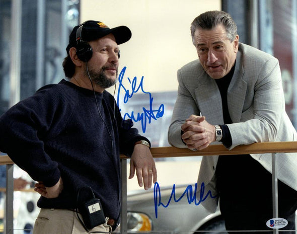 Robert De Niro, Billy Crystal Authentic Autographed 11x14 Photo - Prime Time Signatures - TV & Film